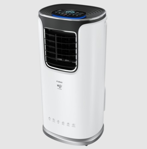 9000BTU مكيف الهواء البخارية المحمولة 4 أنماط التشغيل 2 سرعة المروحة أمان قفل الأطفال