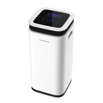 16L شاشة مخفية LED مكفف رطوبة المنزل 2.2L برج خزان 360 درجة منافذ الرياح التحكم الذكي الرطوبة اللمس