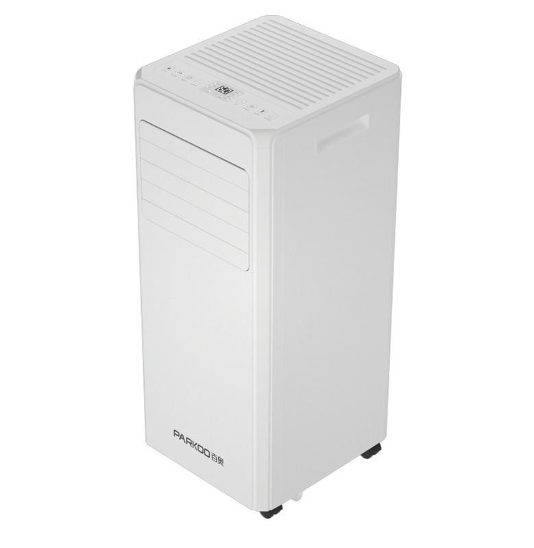 8000 BTU 110V 115V مكيف الهواء التبريد المحمول المروحة الفلاش LED الرطوبة العرض الرطوبة